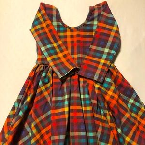 🎄Alice + Ames Retro Plaid Ballet Dress🎄